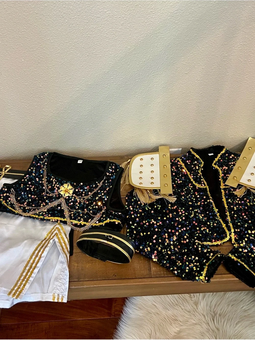 Kpop Demon Hunter Mira Sequin Performance Costume (read full description)